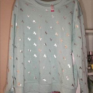 Unicorn crew neck sweatshirt 🦄 💖